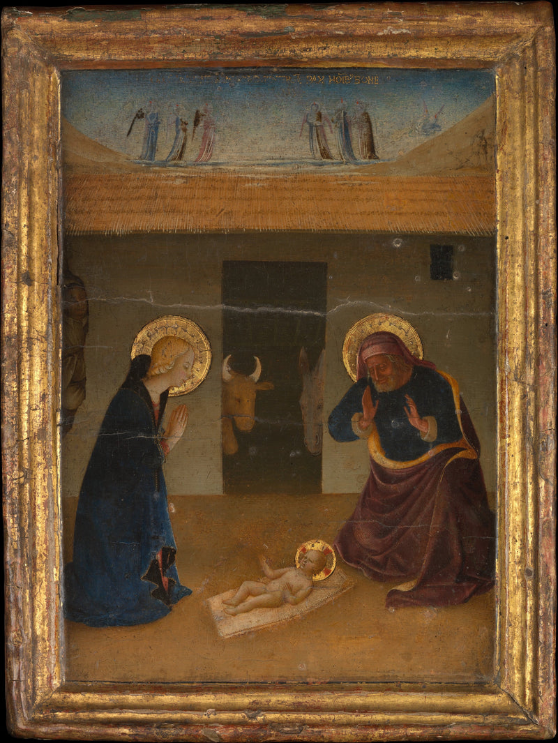 La Nativity - Zanobi Strozzi