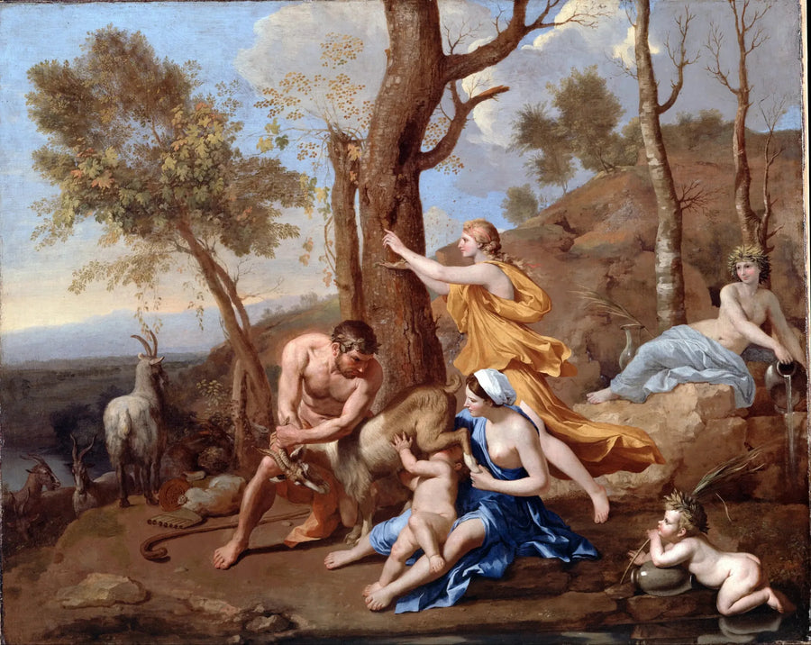 Jüpiter'in Yemeği - Nicolas Poussin