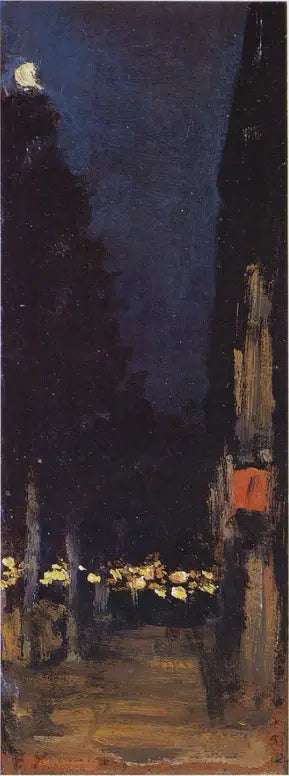 Gece (14 Temmuz mu?) - Édouard Vuillard