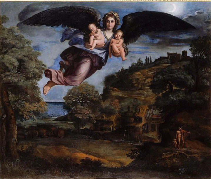 Uyku ve Ölüm Getiren Gece - Annibale Carracci