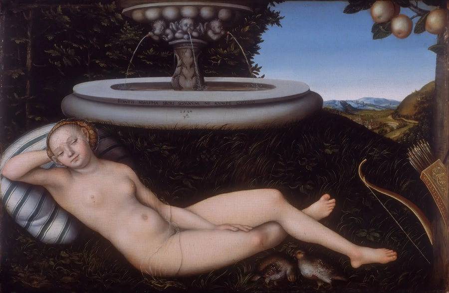 Kaynakçadaki Nymphe - Lucas Cranach the Elder