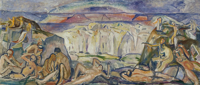 Barış ve Gökkuşağı - Edvard Munch
