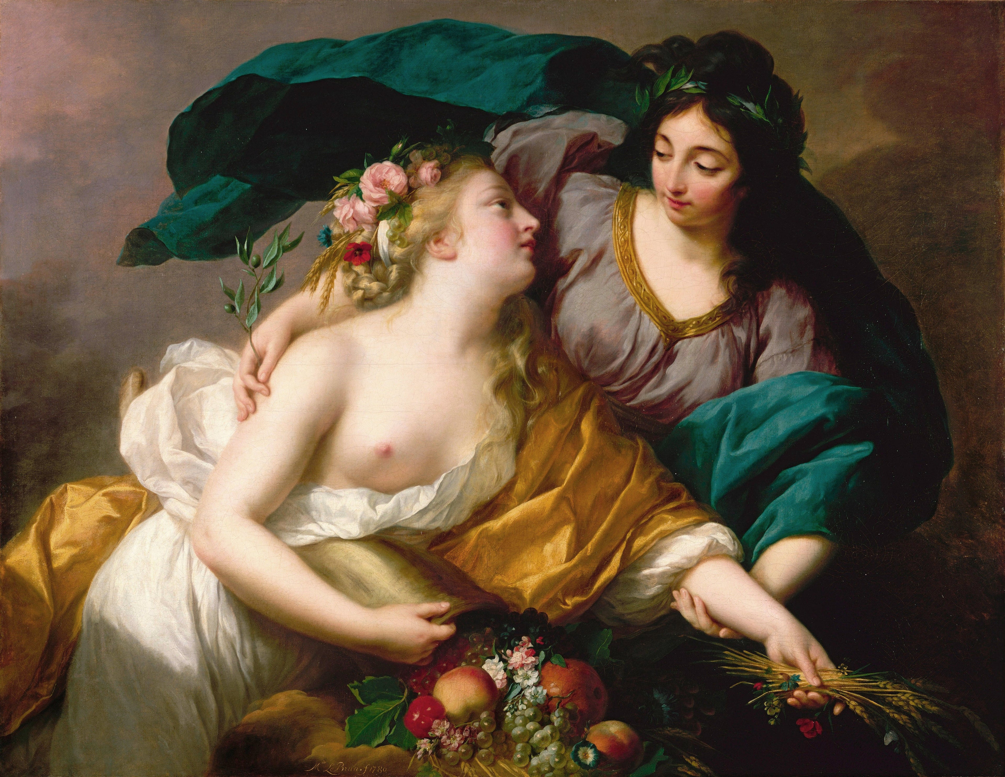 La Paix ramenante l'Abondance - Élisabeth Vigée Le Brun