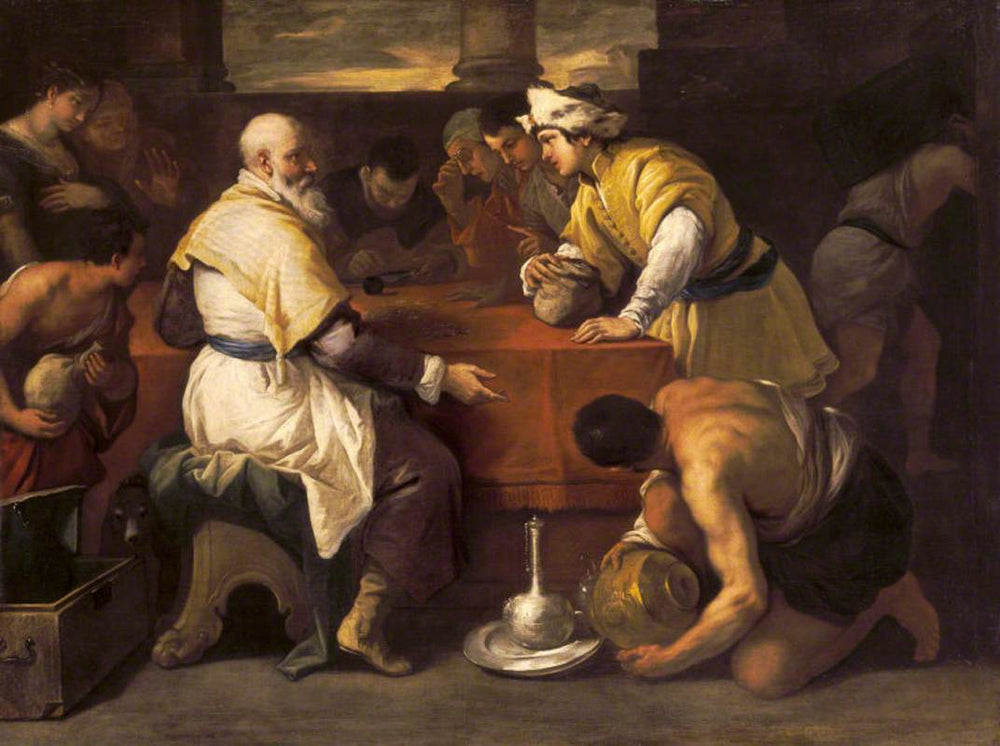 La parabole du fils prodigue : recevoir sa part - Luca Giordano - Alpha Reproduction