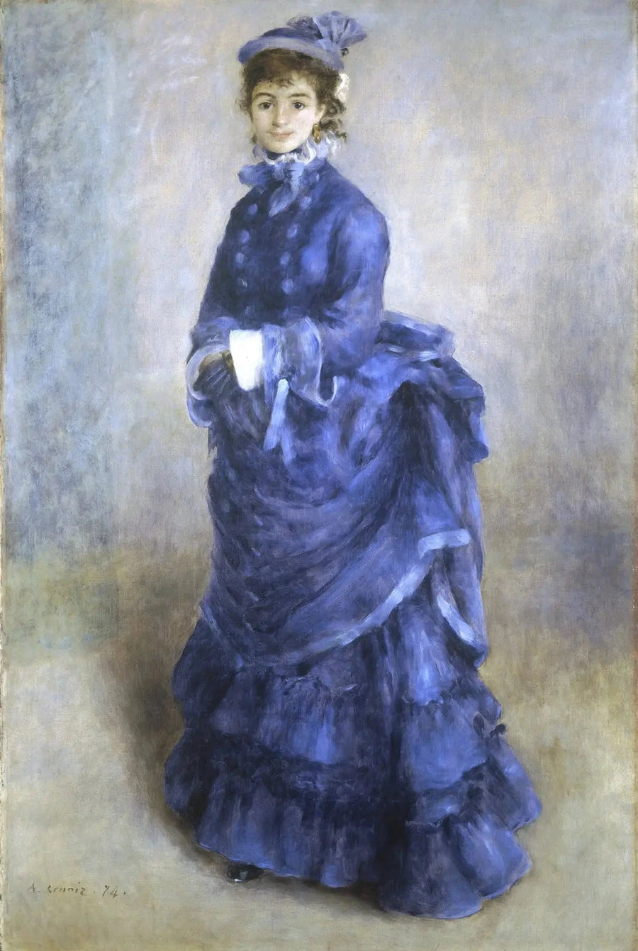 Parisli Kadın - Pierre-Auguste Renoir