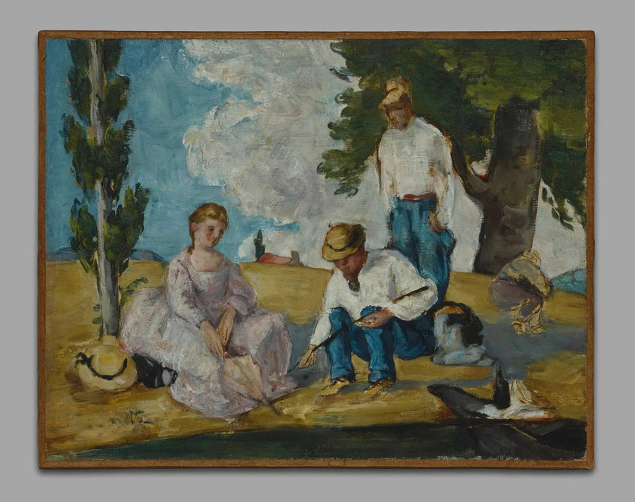 Balık Tutma Oyunu - Paul Cézanne
