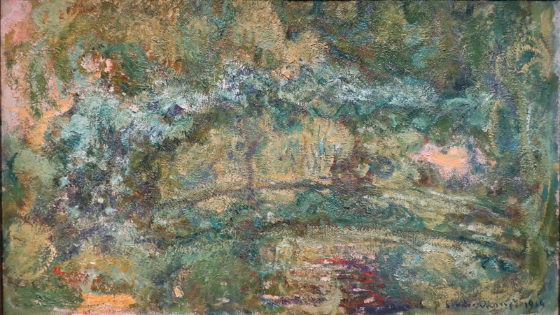 Nilüfer Havuzu Üzerindeki Köprü - Claude Monet