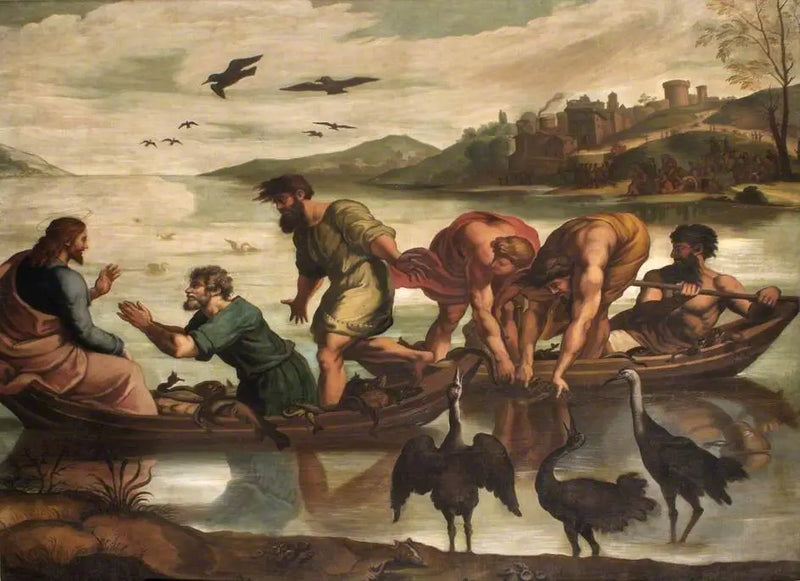 Mucizevi Balık Avı - Raphael Sanzio