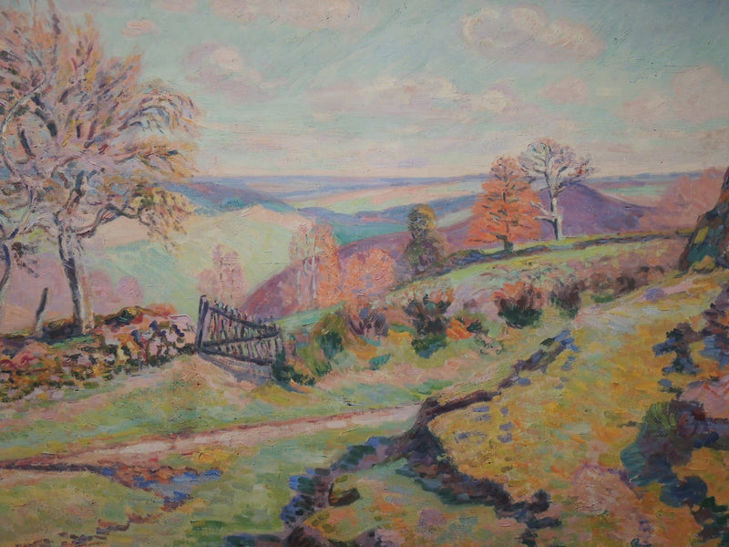 Crozant'taki Balıkçılık - Armand Guillaumin