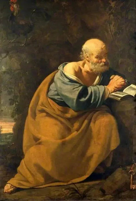 Saint Pierre'nin Günah Çıkarması - Philippe de Champaigne