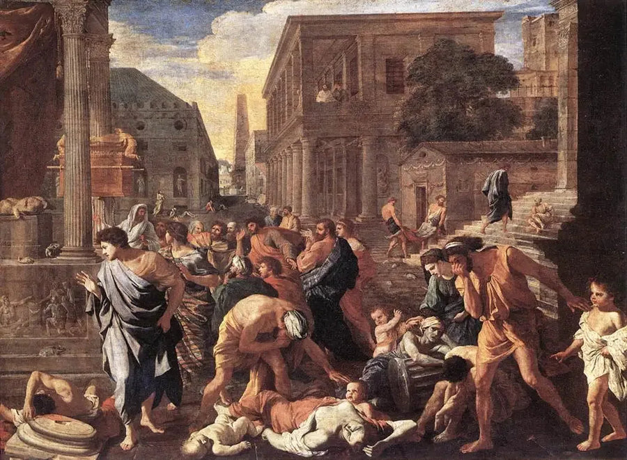 Asdod Vebası - Nicolas Poussin