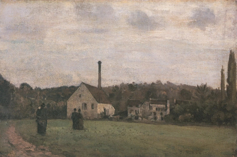 Küçük Fabrika - Camille Pissarro