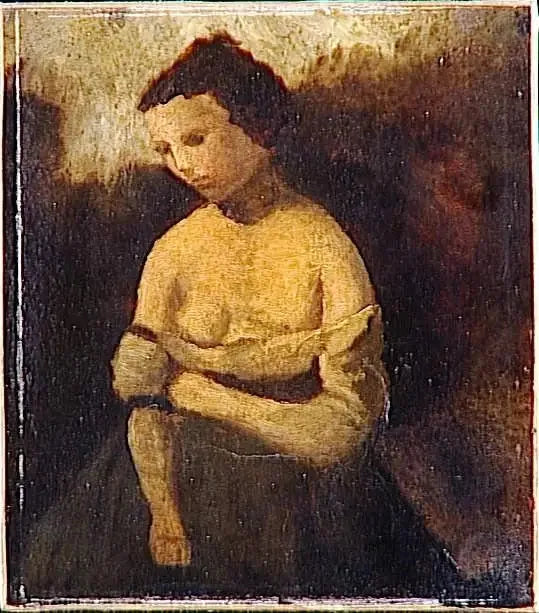 Küçük Jeannette - Jean-Baptiste Camille Corot