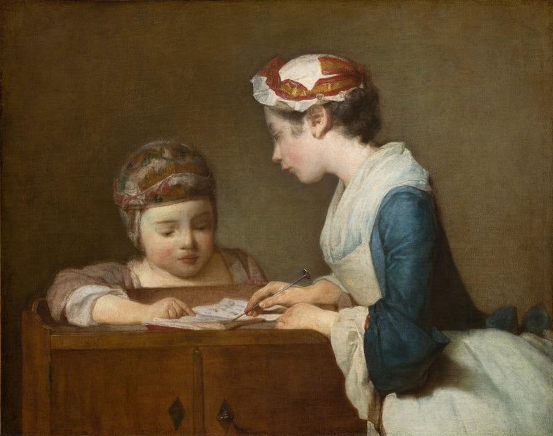 Okul Öğretmeni - Jean Siméon Chardin