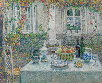 La petite table - Henri Le Sidaner - Alpha Reproduction
