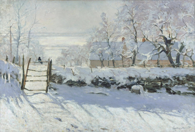 La Pie - Claude Monet