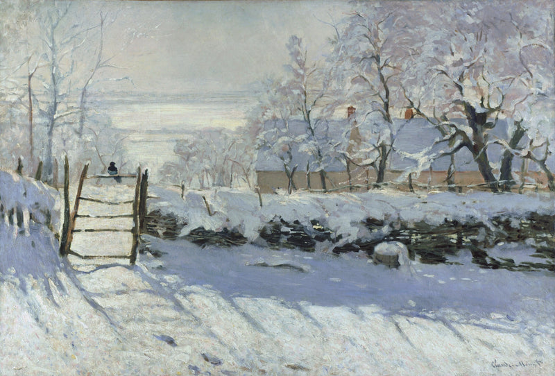 La Pie - Claude Monet
