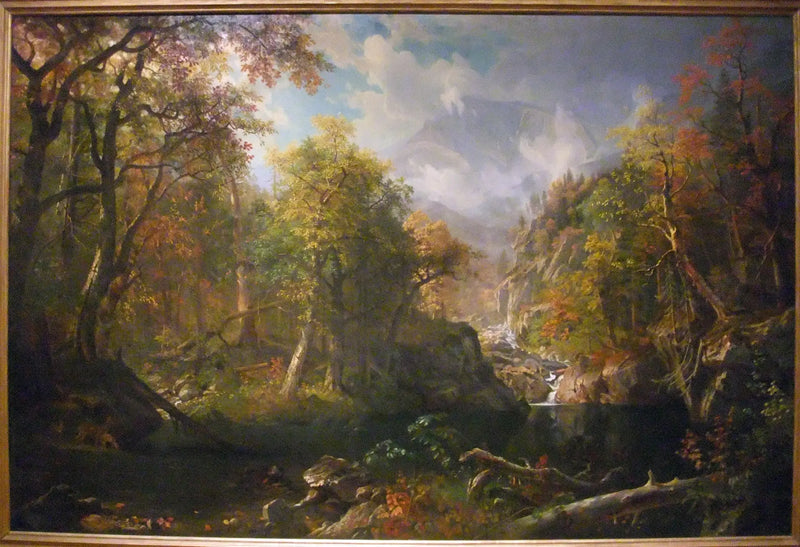 Zümrüt Havuz - Albert Bierstadt