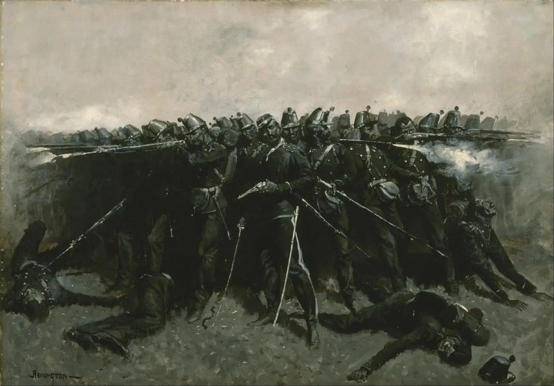infanteri Meydanı - Frederic Remington