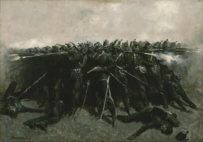 infanteri Meydanı - Frederic Remington