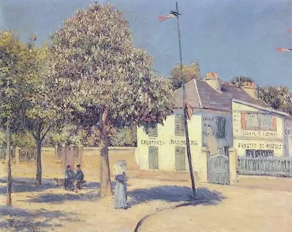 Pazar Yeri (Argenteuil Yürüyüşü) - Gustave Caillebotte