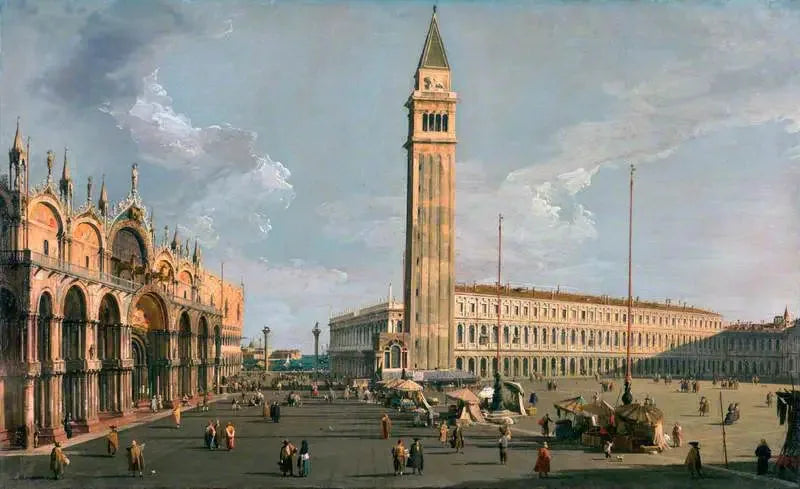 San Marco Meydanı, Venedik - Canaletto