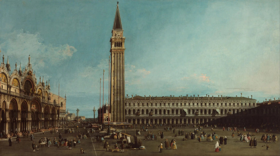 San Marco Meydanı, Venedik - Canaletto