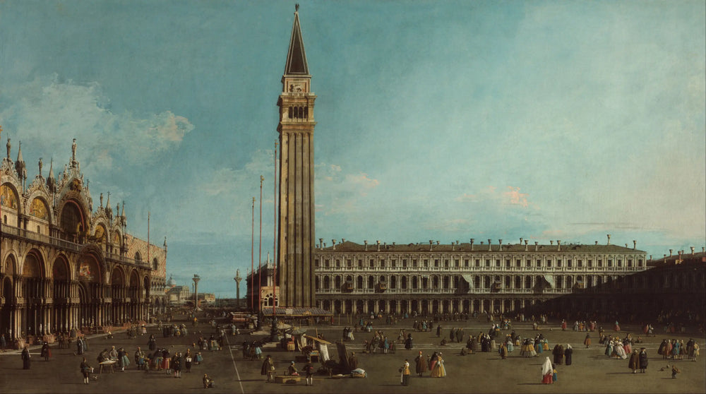 La Place Saint-Marc Venise - Canaletto - Alpha Reproduction