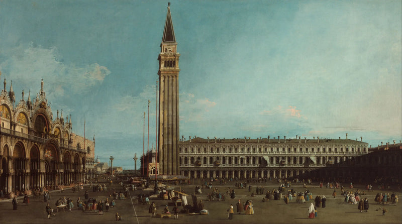 San Marco Meydanı, Venedik - Canaletto