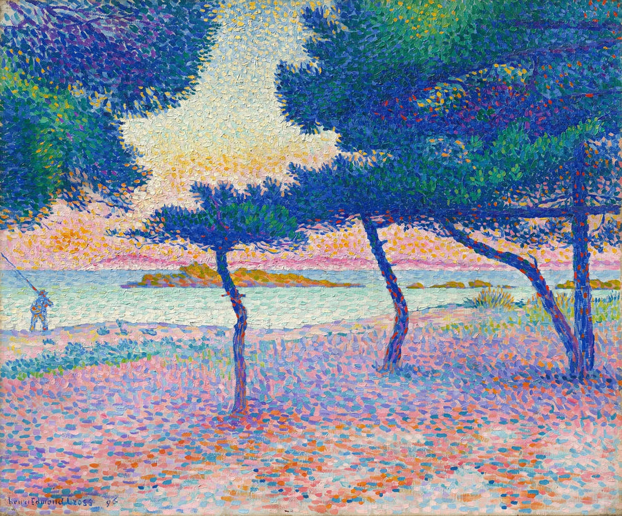 Saint-Clair Plajı - Henri-Edmond Cross