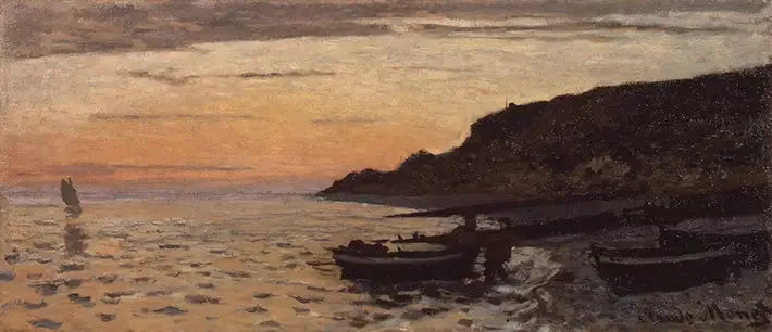 Sainte-Adresse Plajı - Claude Monet