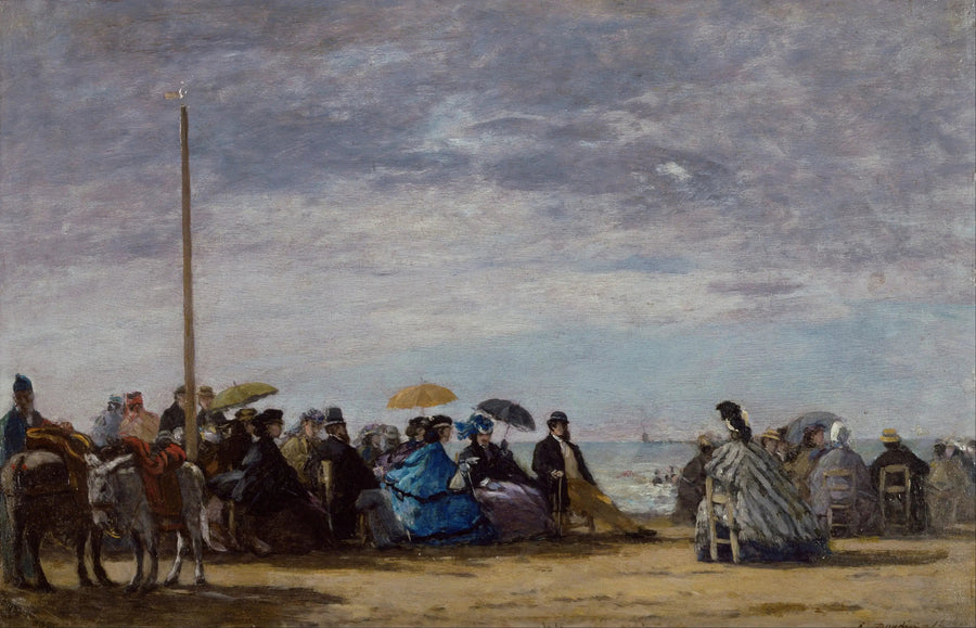 Plaj - Eugène Boudin