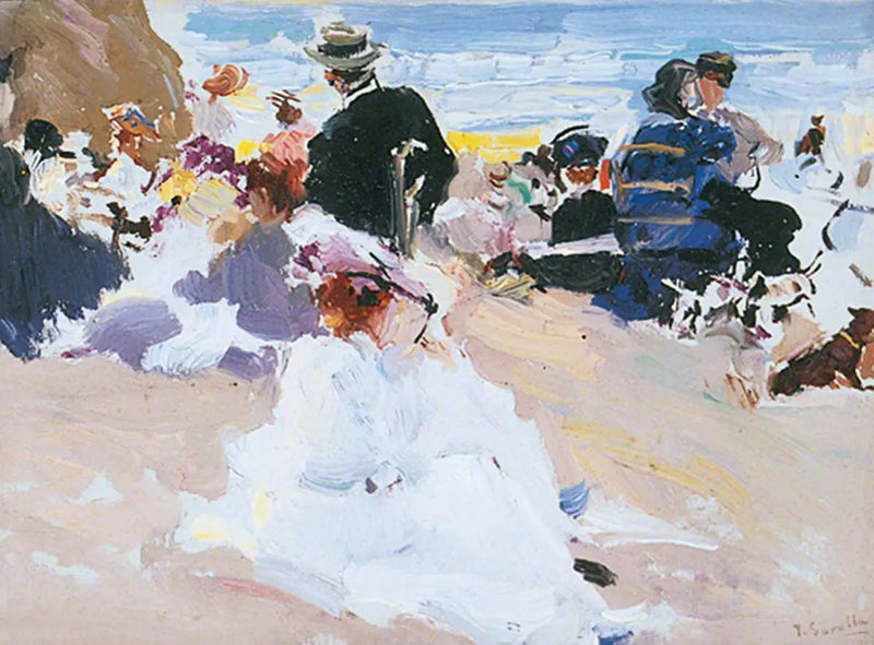 Plaj - Joaquín Sorolla