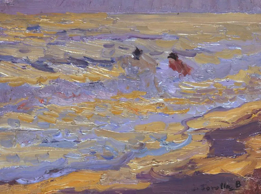 Plaj, Valens (İki Yüzücü) - Joaquín Sorolla