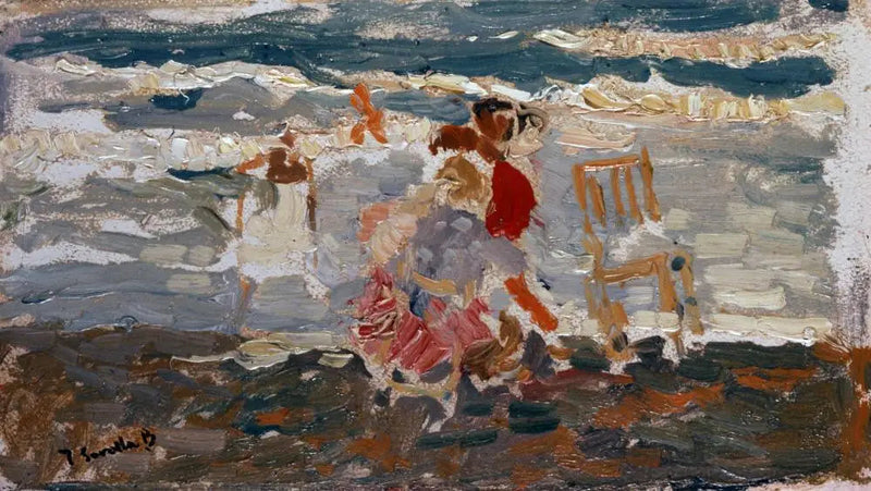 Plaj, Valens (Çocuklar) - Joaquín Sorolla