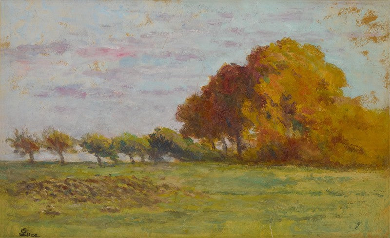 La plaine autour de Rolleboise - Maximilien Luce