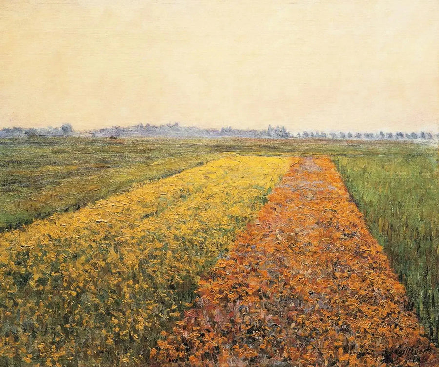 Gennevilliers Ovası, Sarı Tarlalar - Gustave Caillebotte