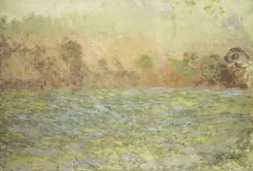 Giverny yakınlarındaki Limetz Çayırı - Claude Monet