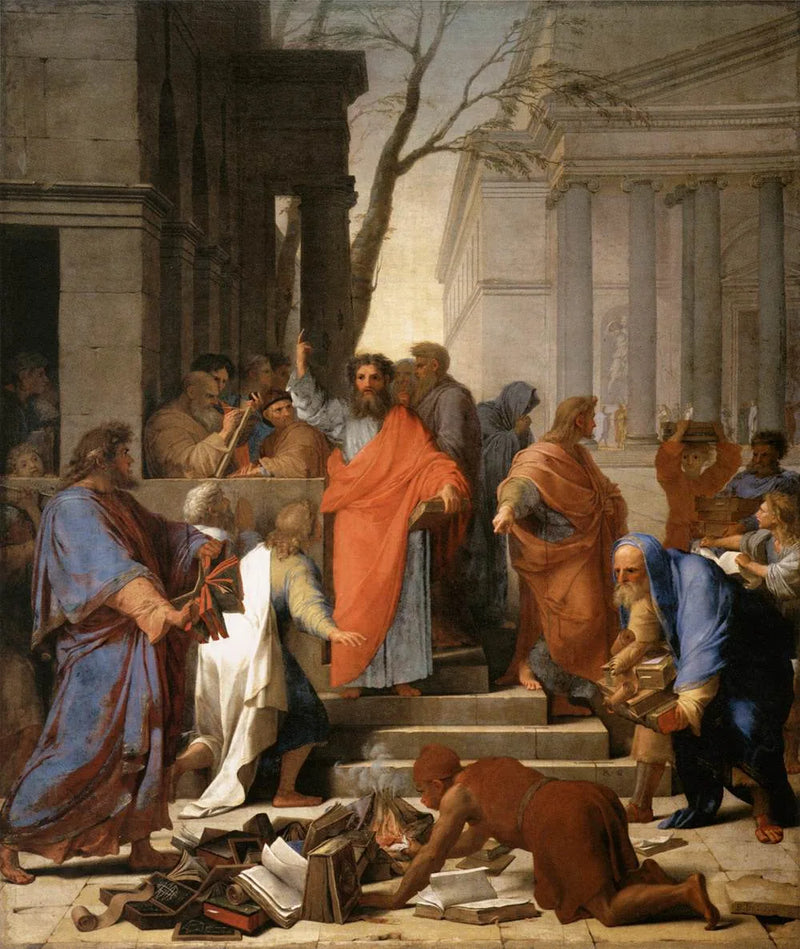 Aziz Pavlus'un Efes'teki Vaazı - Eustache Le Sueur