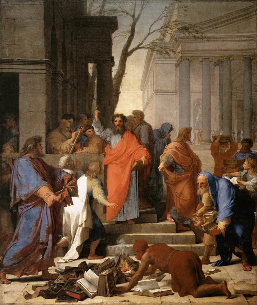 Aziz Pavlus'un Efes'teki Vaazı - Eustache Le Sueur