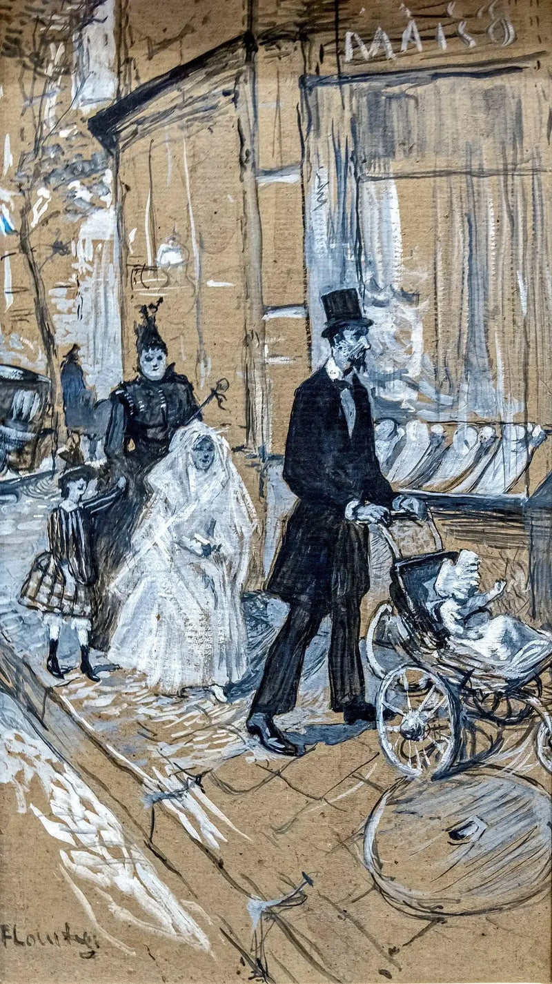 İlk Komünyon - Henri de Toulouse-Lautrec