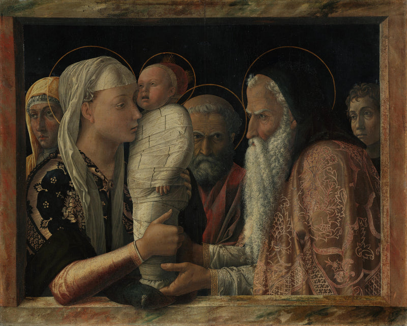 Tapınakta Sunum - Andrea Mantegna