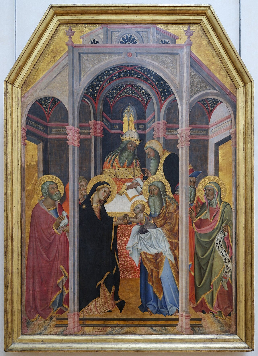 Tapınakta Sunum - Bartolo di Fredi