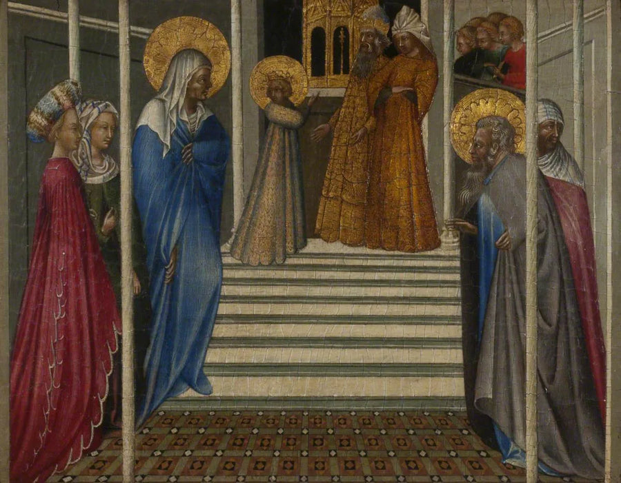 Bakire'nin Sunumu - Giovanni di Paolo