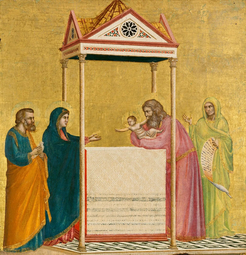 İsa'nın Tapınağa Sunumu - Giotto