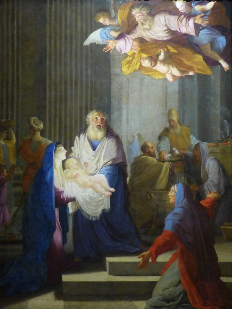 Tapınaktaki Sunucu - Eustache Le Sueur