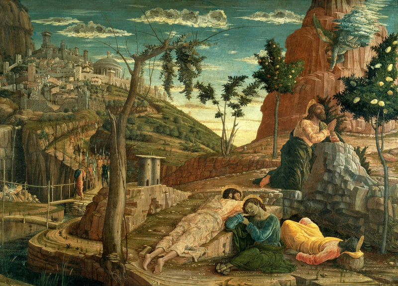 Zeytin Bahçesinde Dua - Andrea Mantegna