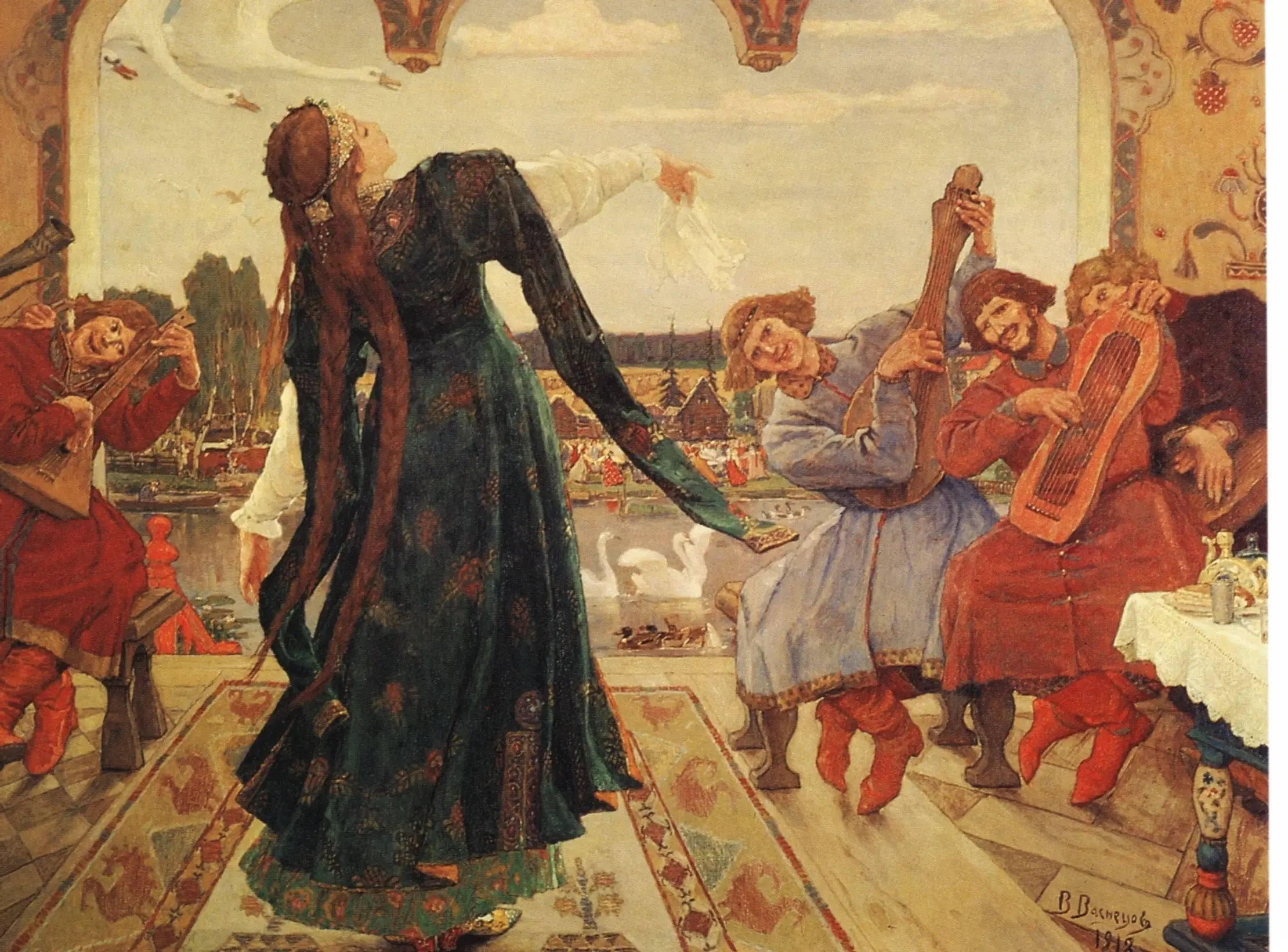 La Princesse Grenouille - Viktor Vasnetsov - Alpha Reproduction