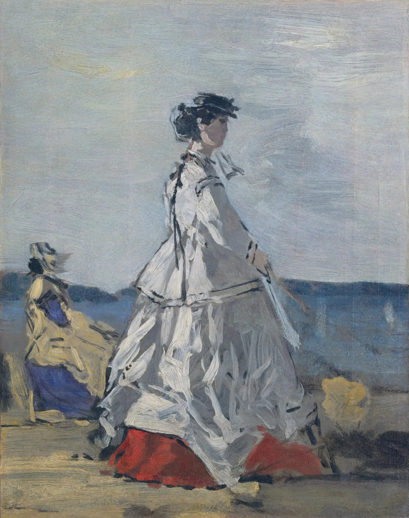 Metternich Prensesi Pauline Plajda - Eugène Boudin