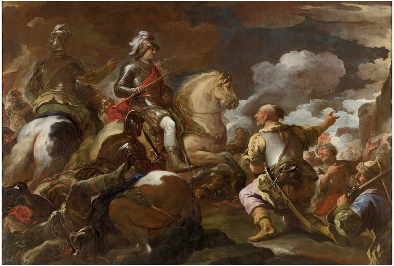 Bir Kalesi'nin Fethi - Luca Giordano
